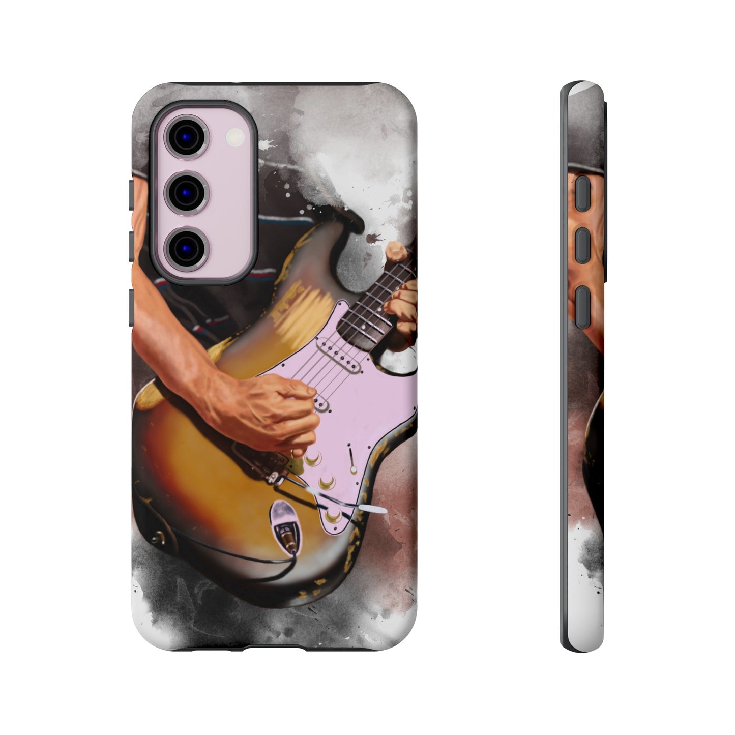 John's Vintage Guitar Art On Tough Phone Cases