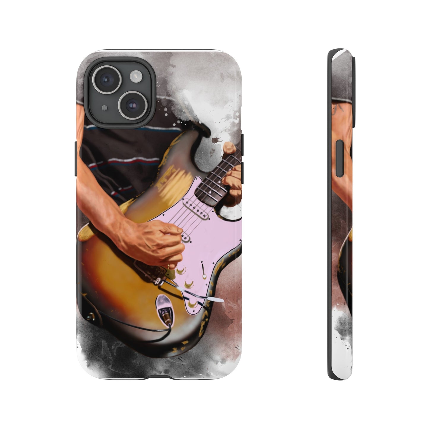 John's Vintage Guitar Art On Tough Phone Cases