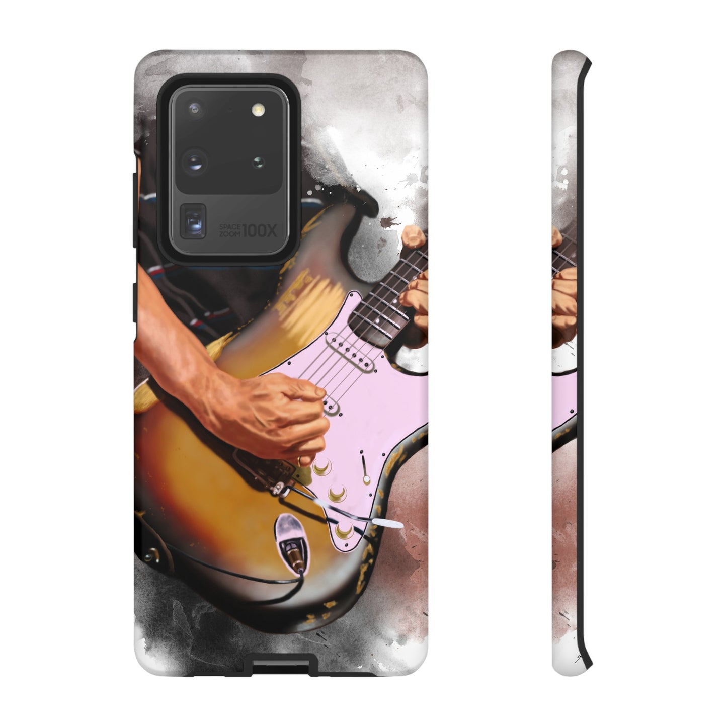 John's Vintage Guitar Art On Tough Phone Cases